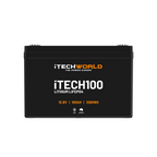 iTECH100 | Deep Cycle Lithium Battery | LiFePO4 100Ah