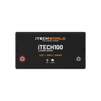 iTECH100 | Deep Cycle Lithium Battery | LiFePO4 100Ah