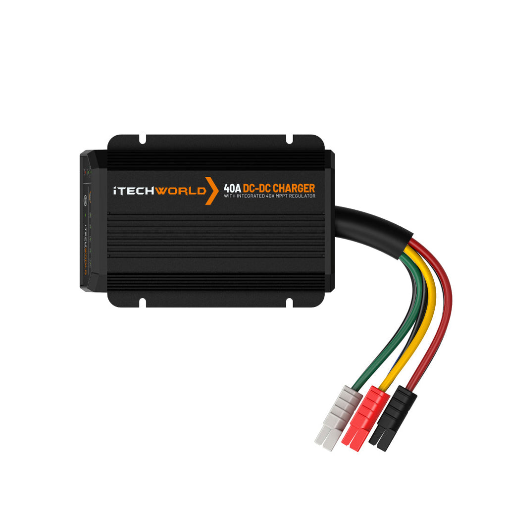 iTECHDCDC40 | DCDC and MPPT Battery Charger | 12V/24V 40A