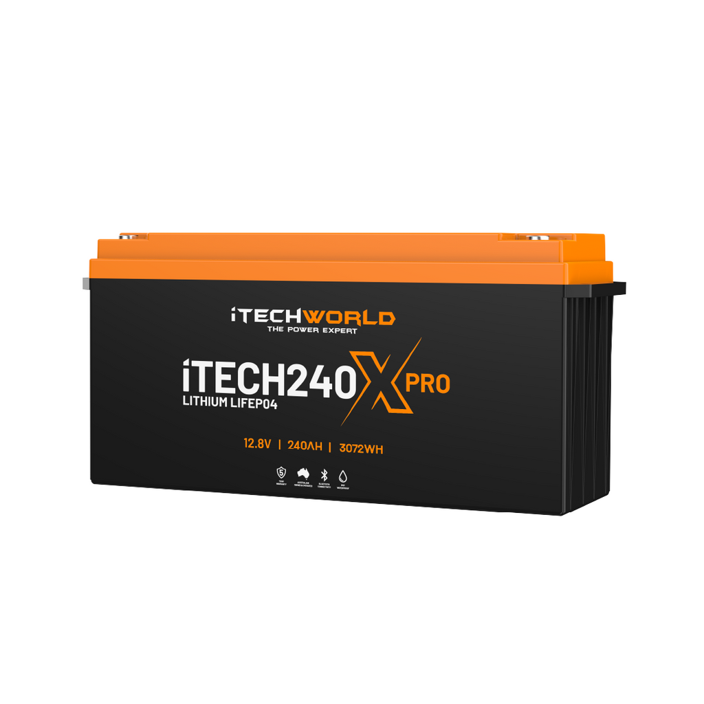 iTECH240X PRO | Deep Cycle Lithium Battery | with Bluetooth LiFePO4 240Ah