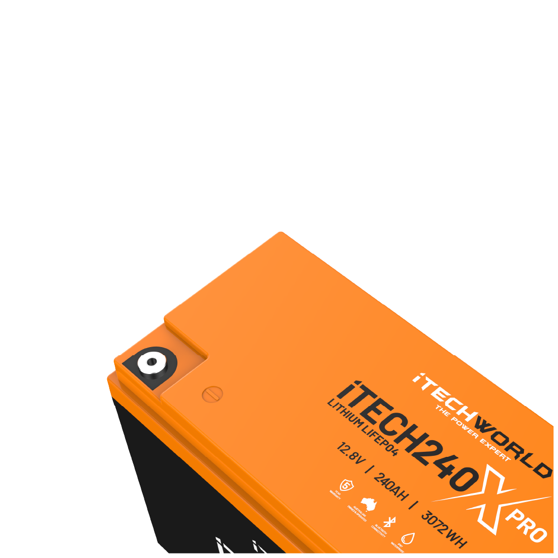 iTECH240X PRO | Deep Cycle Lithium Battery | with Bluetooth LiFePO4 240Ah