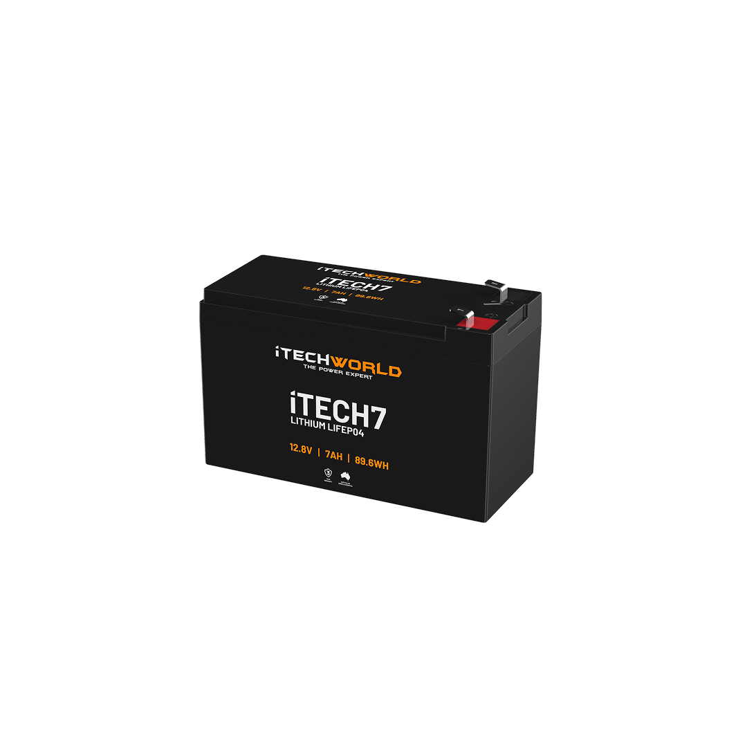 iTECH7 | Deep Cycle Lithium Battery | LiFePO4 7Ah