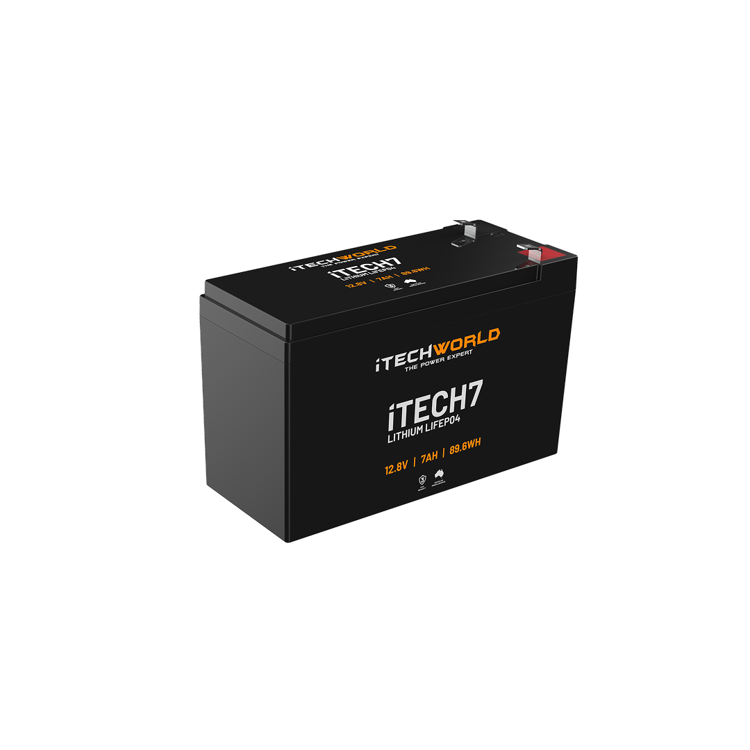 iTECH7 | Deep Cycle Lithium Battery | LiFePO4 7Ah