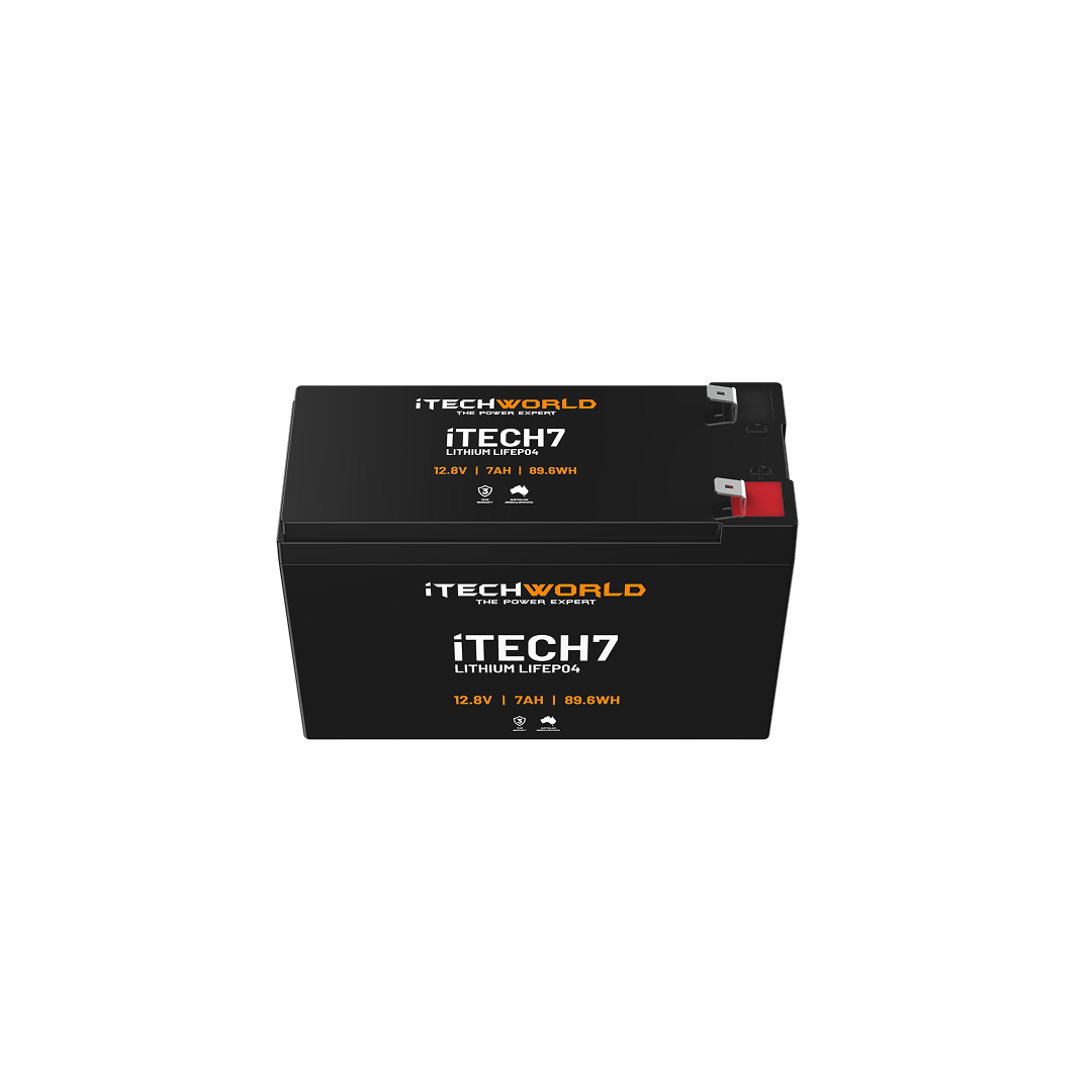 iTECH7 | Deep Cycle Lithium Battery | LiFePO4 7Ah