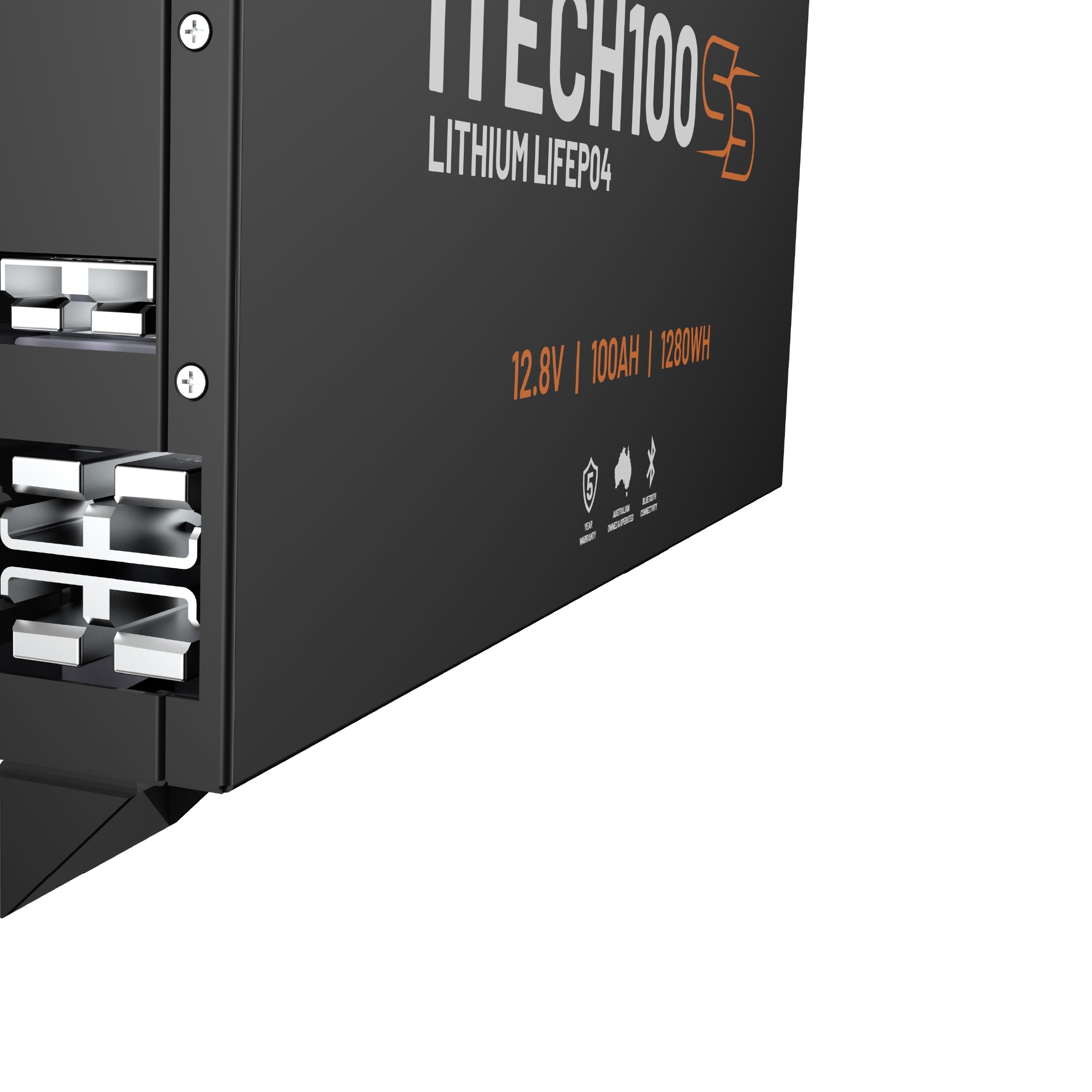 iTECH100SS | Super Slim Deep Cycle Lithium Battery | with Bluetooth LiFePO4 100Ah