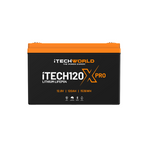 iTECH120X PRO | Deep Cycle Lithium Battery | with Bluetooth LiFePO4 120Ah
