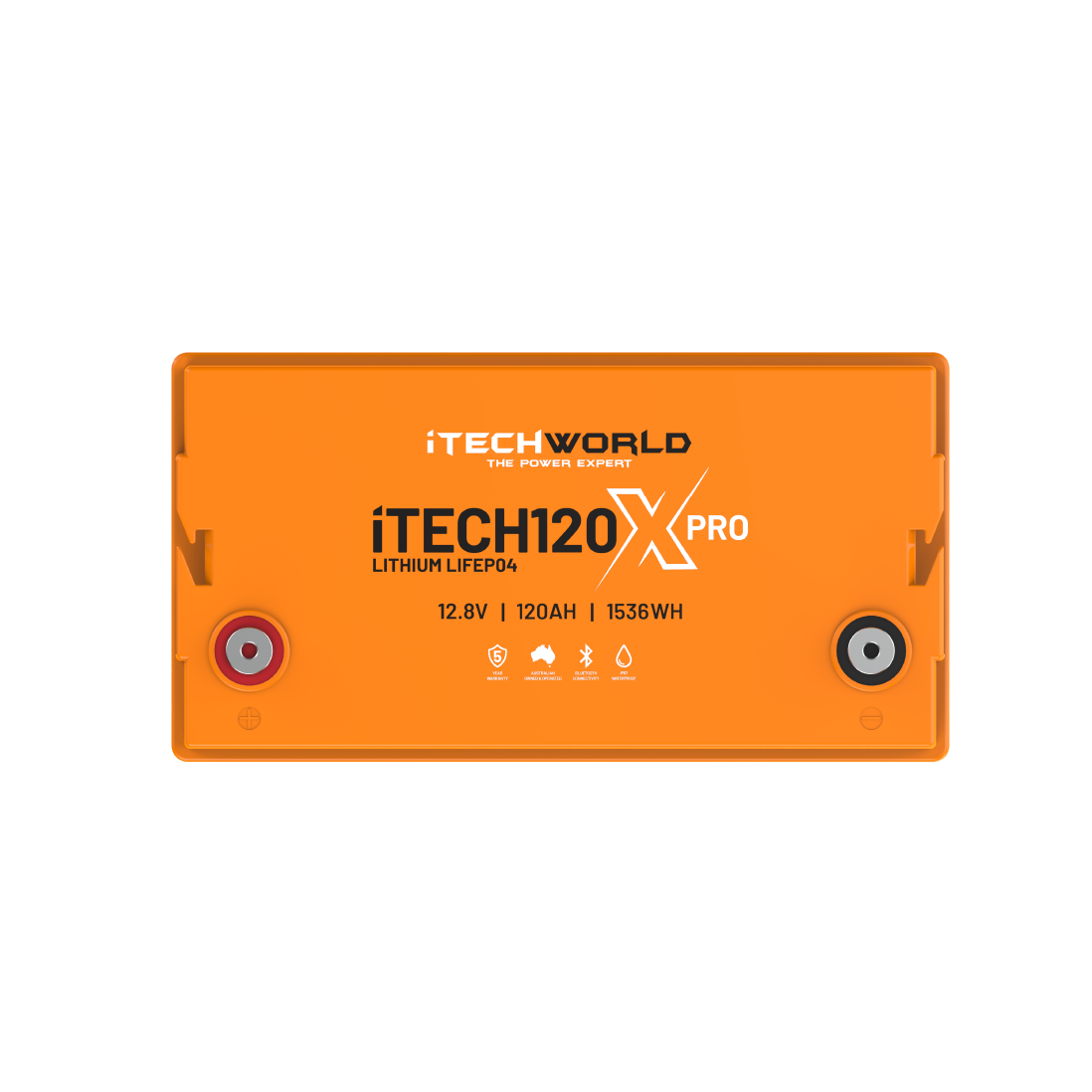 iTECH120X PRO | Deep Cycle Lithium Battery | with Bluetooth LiFePO4 120Ah