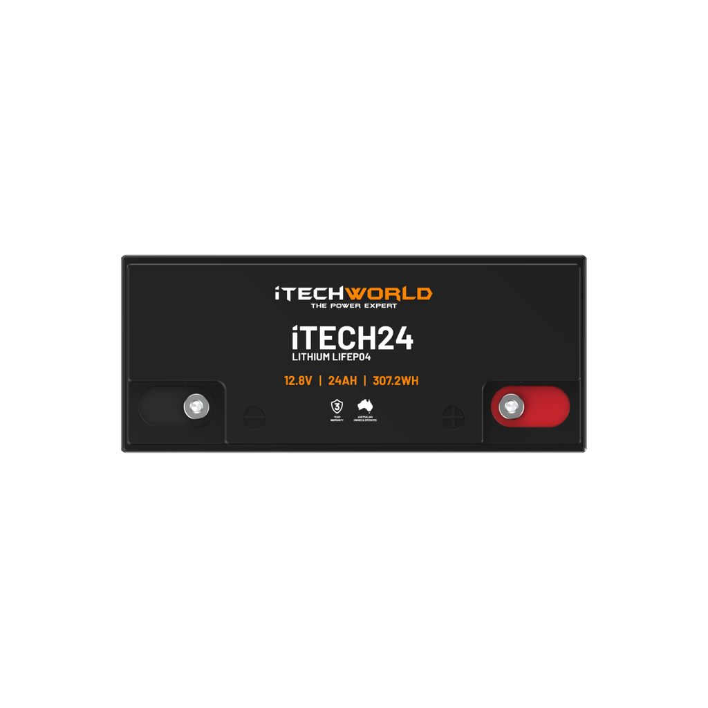 iTECH24 | Deep Cycle Lithium Battery | LiFePO4 24Ah