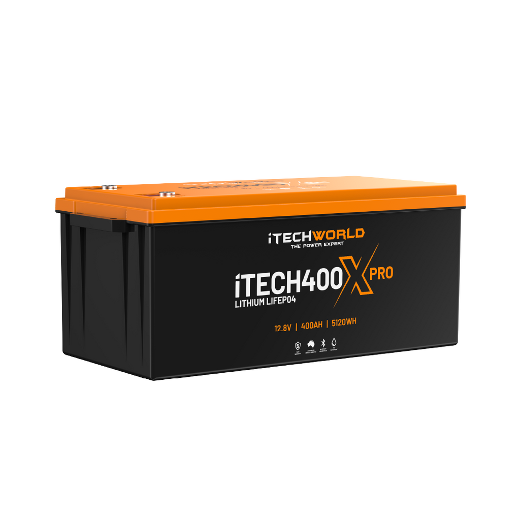 iTECH400X PRO | Lithium Deep Cycle Battery | with Bluetooth LiFePO4 400Ah
