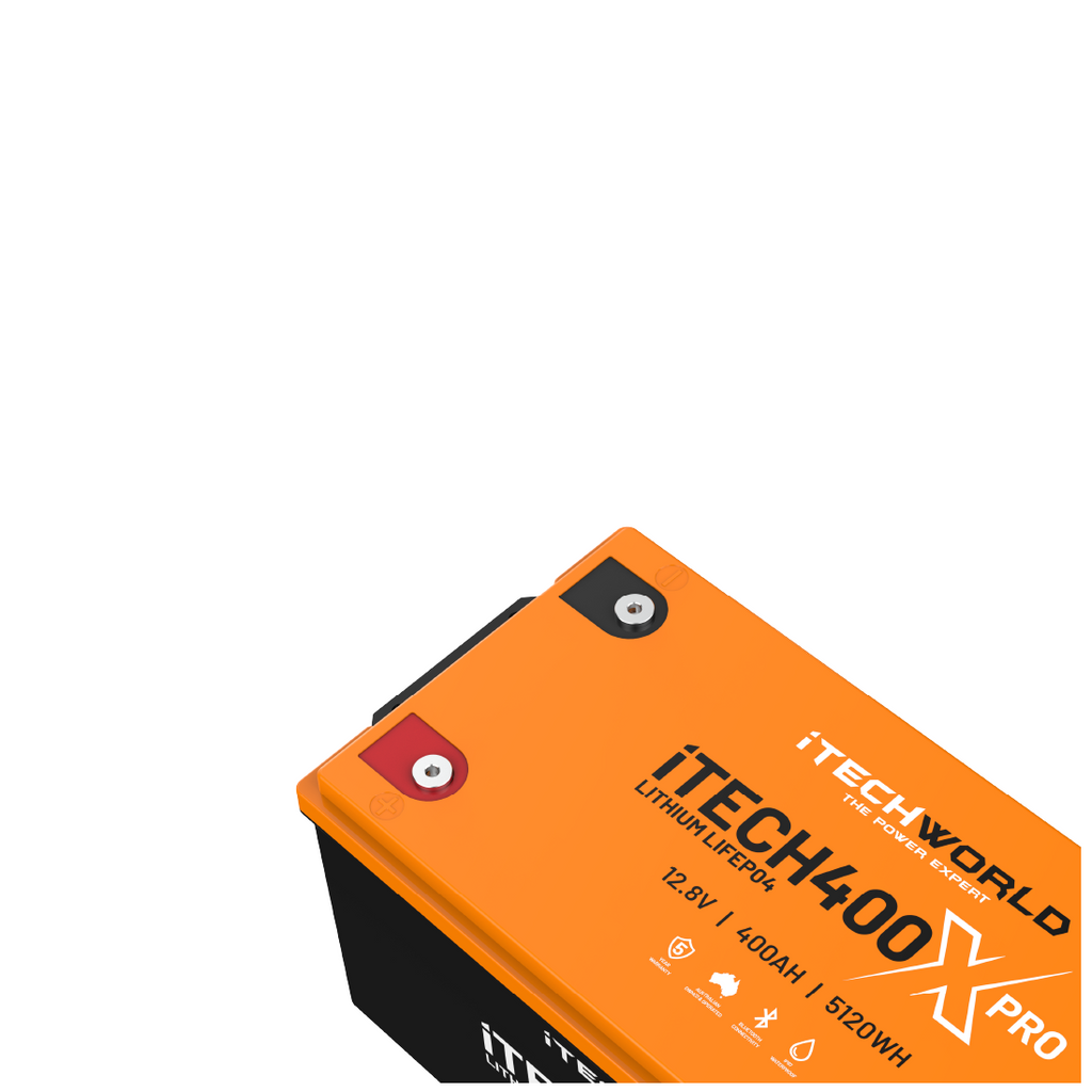 iTECH400X PRO | Lithium Deep Cycle Battery | with Bluetooth LiFePO4 400Ah