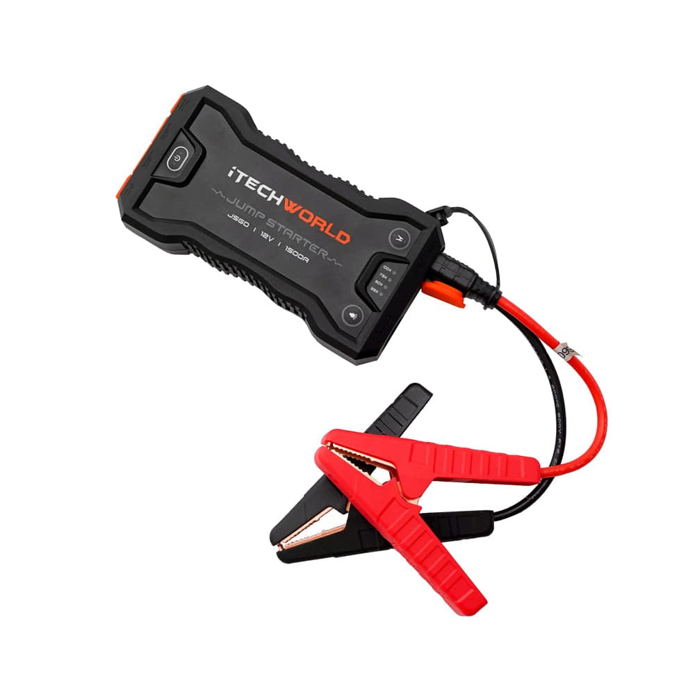 JS60 | Lithium Jump Starter and Backup Power Bank with Heavy-Duty Case | 1500A