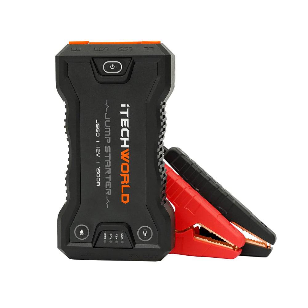 JS60 | Lithium Jump Starter and Backup Power Bank with Heavy-Duty Case | 1500A