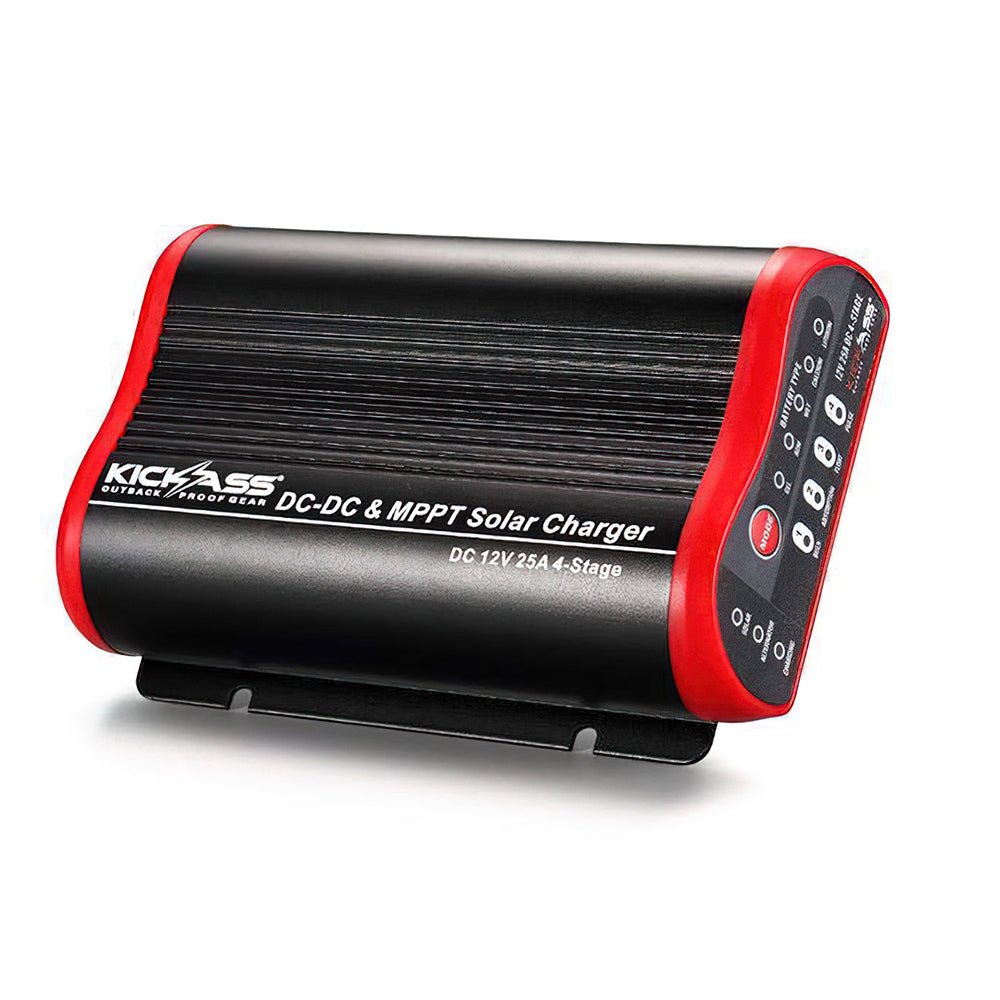 KickAss 12V/24V 25A DCDC Charger with Solar MPPT & Pre-Wired Anderson Plug