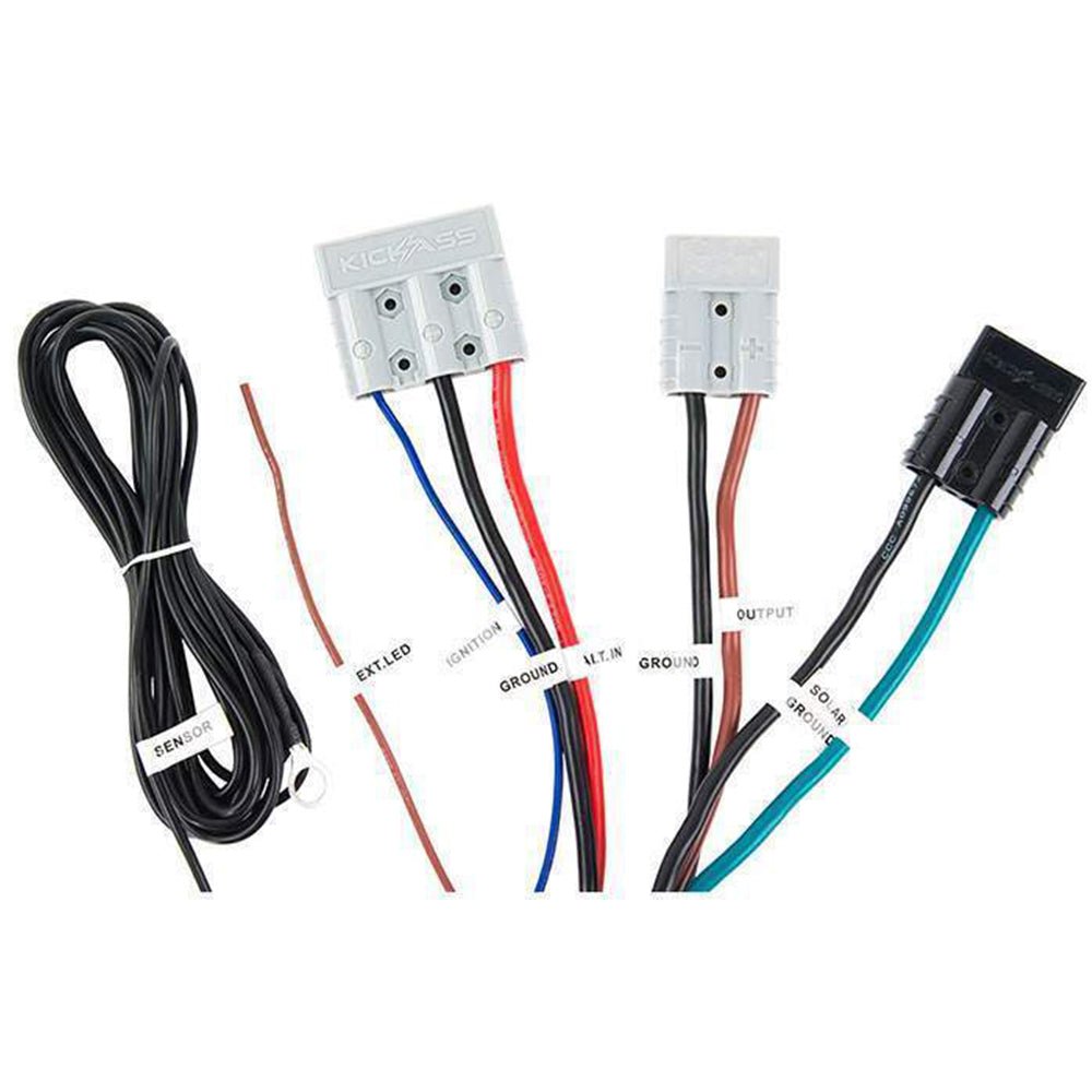 KickAss 12V/24V 25A DCDC Charger with Solar MPPT & Pre-Wired Anderson Plug
