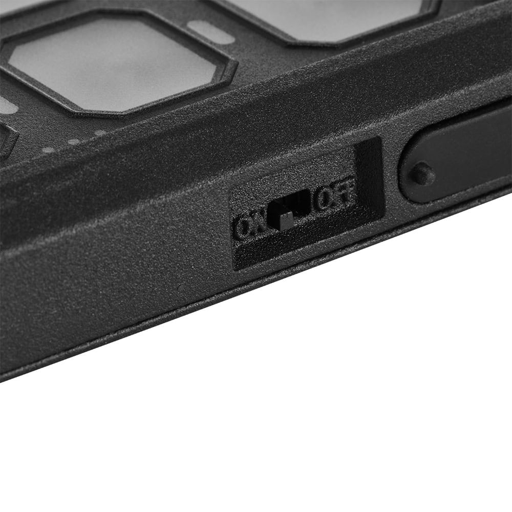 KickAss 12V/24V 12 Gang Wireless Switch Panel with Magnetic Charging Cradle - MKII