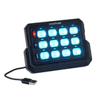 KickAss 12V/24V 12 Gang Wireless Switch Panel with Magnetic Charging Cradle - MKII