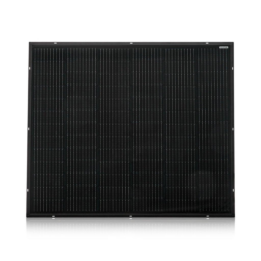 KickAss 12V 210W Ultra Slim Fixed Glass Solar Panel
