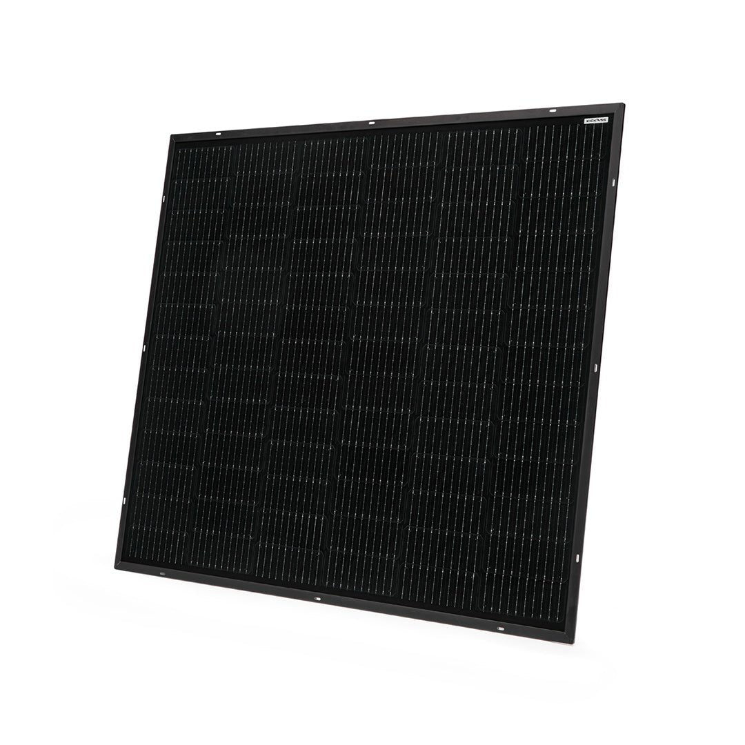 KickAss 12V 210W Ultra Slim Fixed Glass Solar Panel