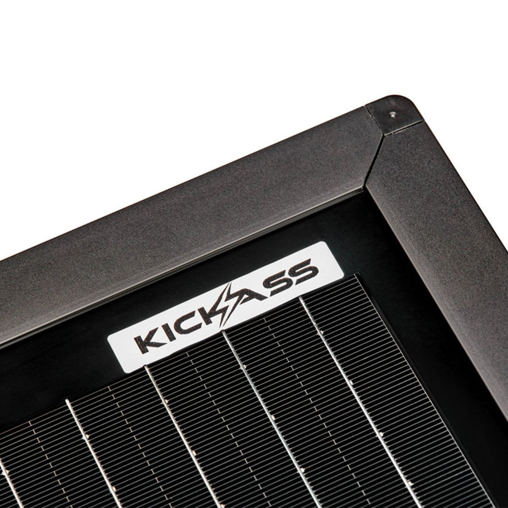KickAss 12V 210W Ultra Slim Fixed Glass Solar Panel