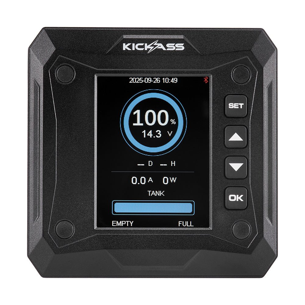 KickAss 600A Smart Shunt with Battery and Tank Monitor