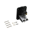 KickAss Double Flush Mount Housing - 50A Anderson Style Plug (USB A+C)