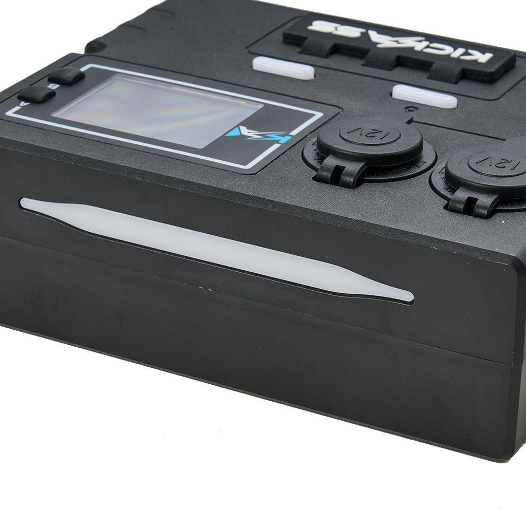 KickAss 12V Control Box & Battery Monitor - with LCD Screen