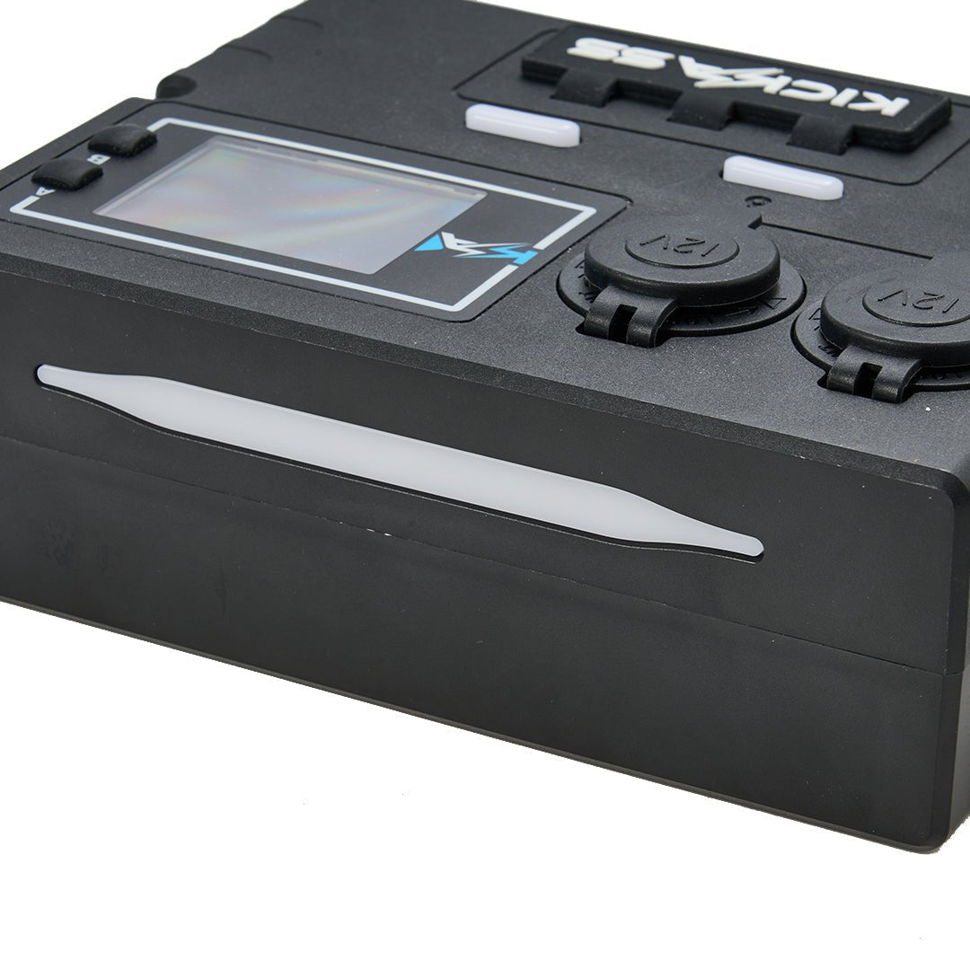 KickAss 12V Control Box & Battery Monitor - with LCD Screen