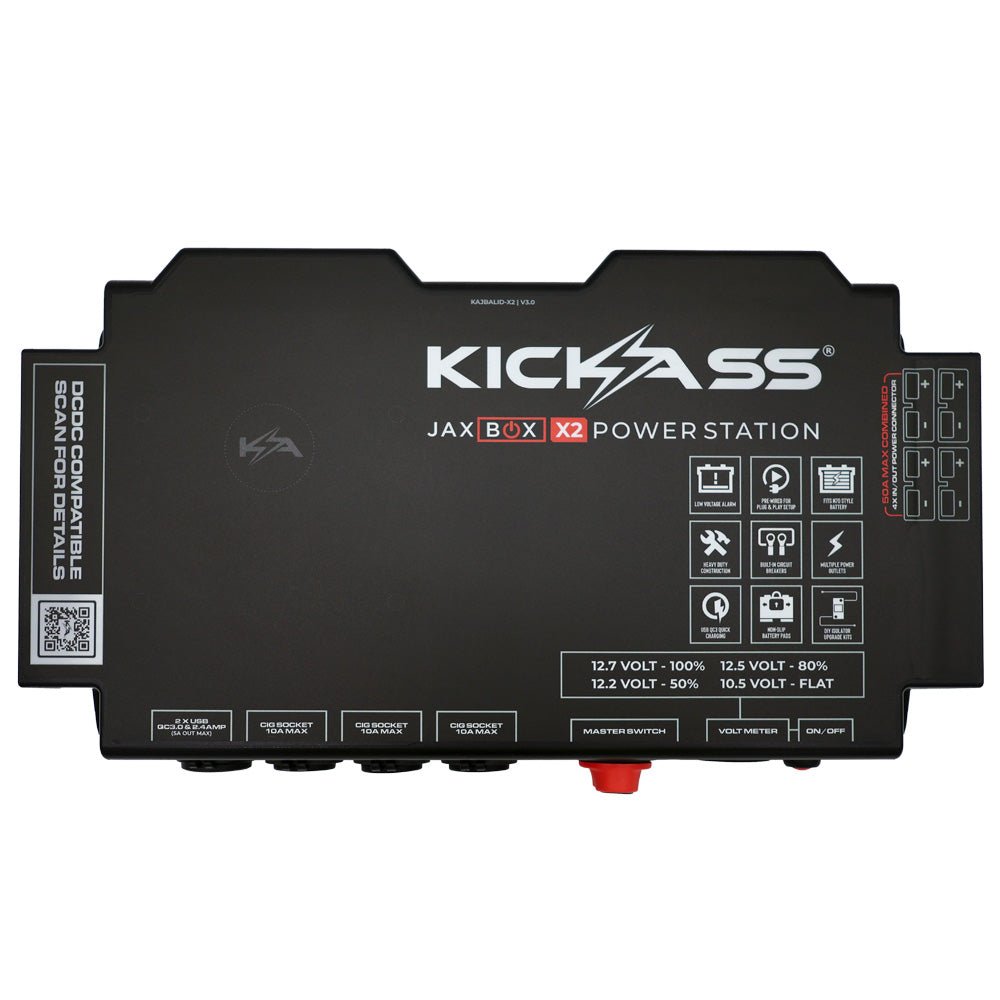 KickAss Portable Battery Box Power Station