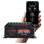 KickAss Smart 12V/24V 40A DCDC Charger With Solar MPPT + Integrated Bluetooth + Pre-Wired Anderson