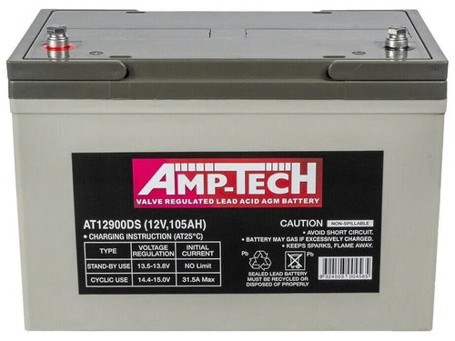 C12-105XDA Century AGM Deep Cycle Battery 12V 105Ah